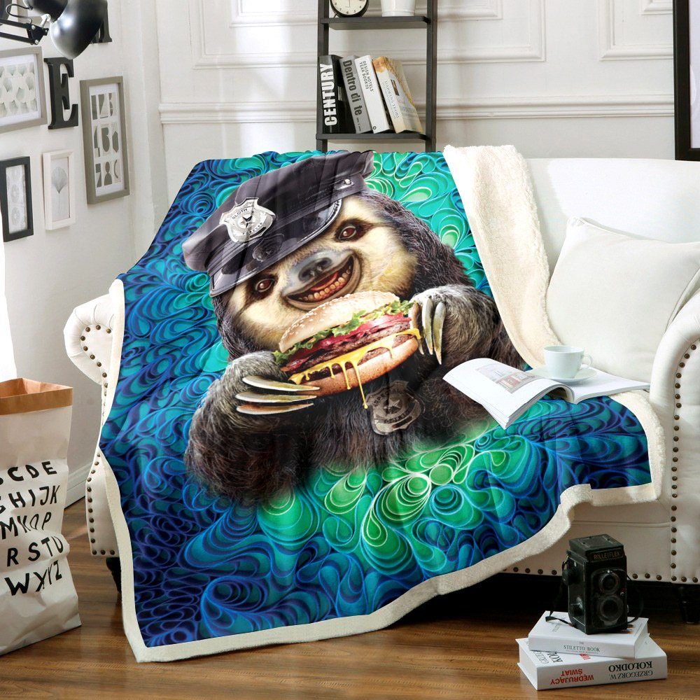 Sloth Sherpa Fleece