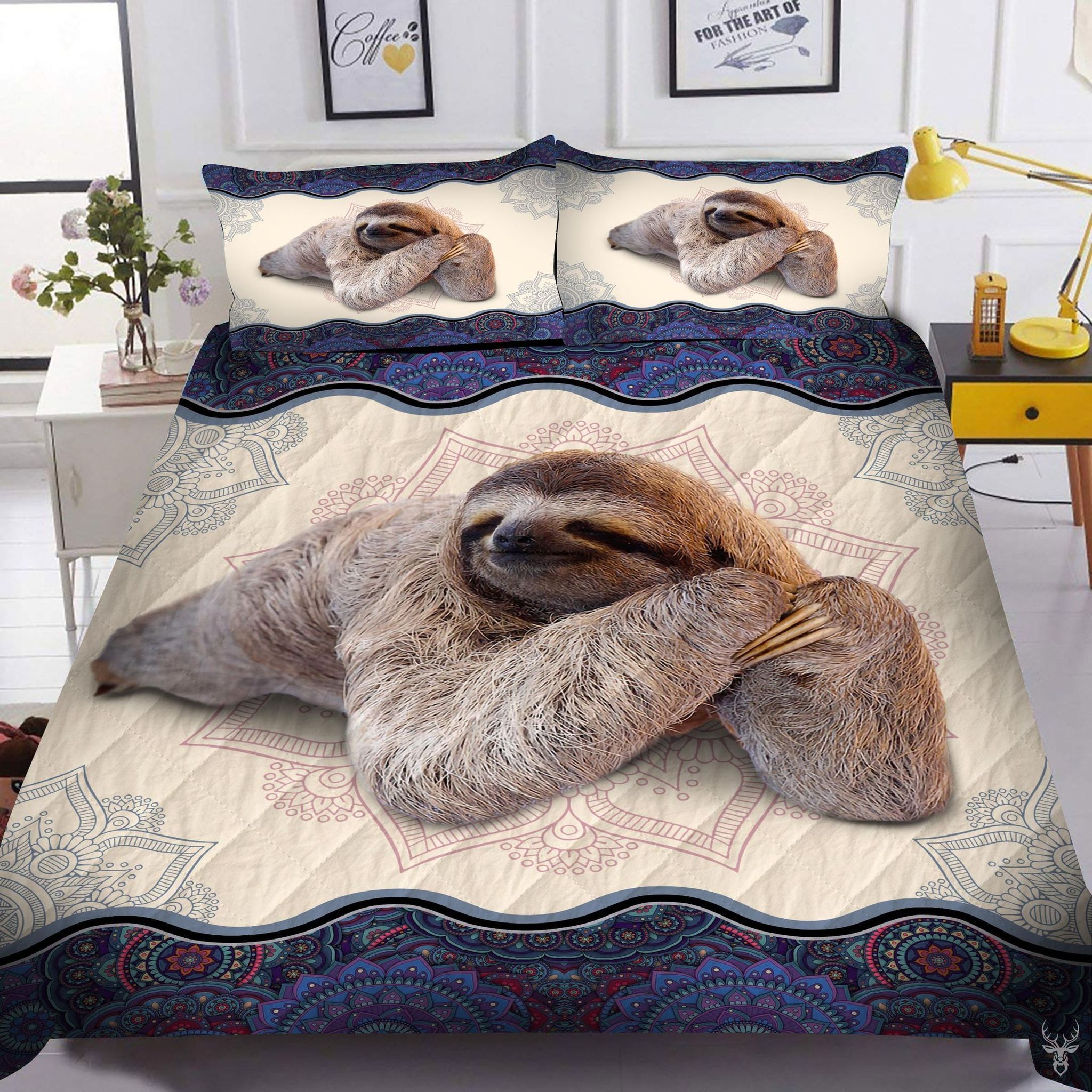 Sloth Bedding Set