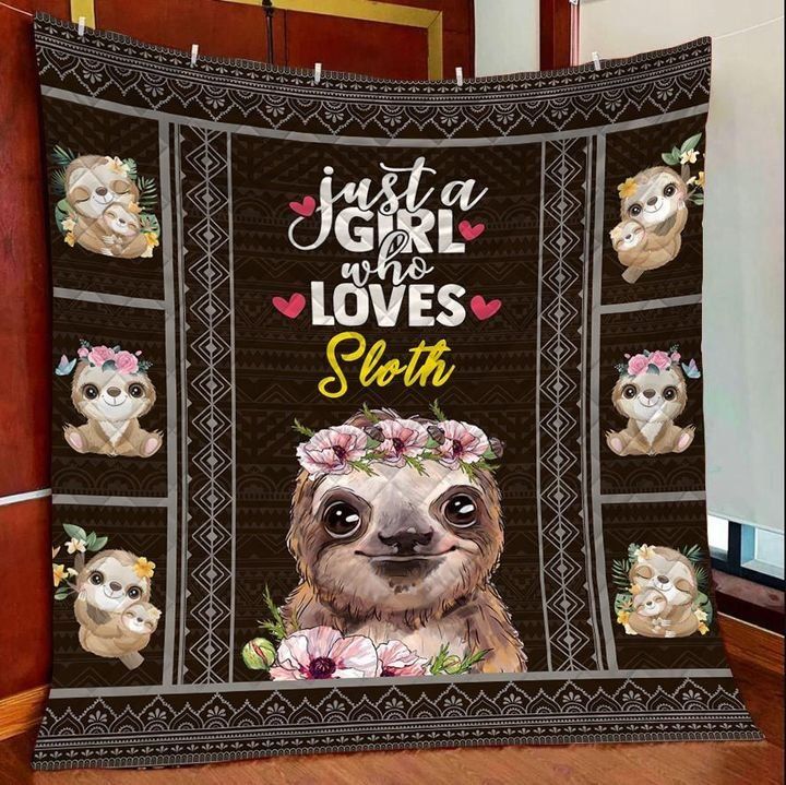 Sloth DTC2311709 Quilt Blanket