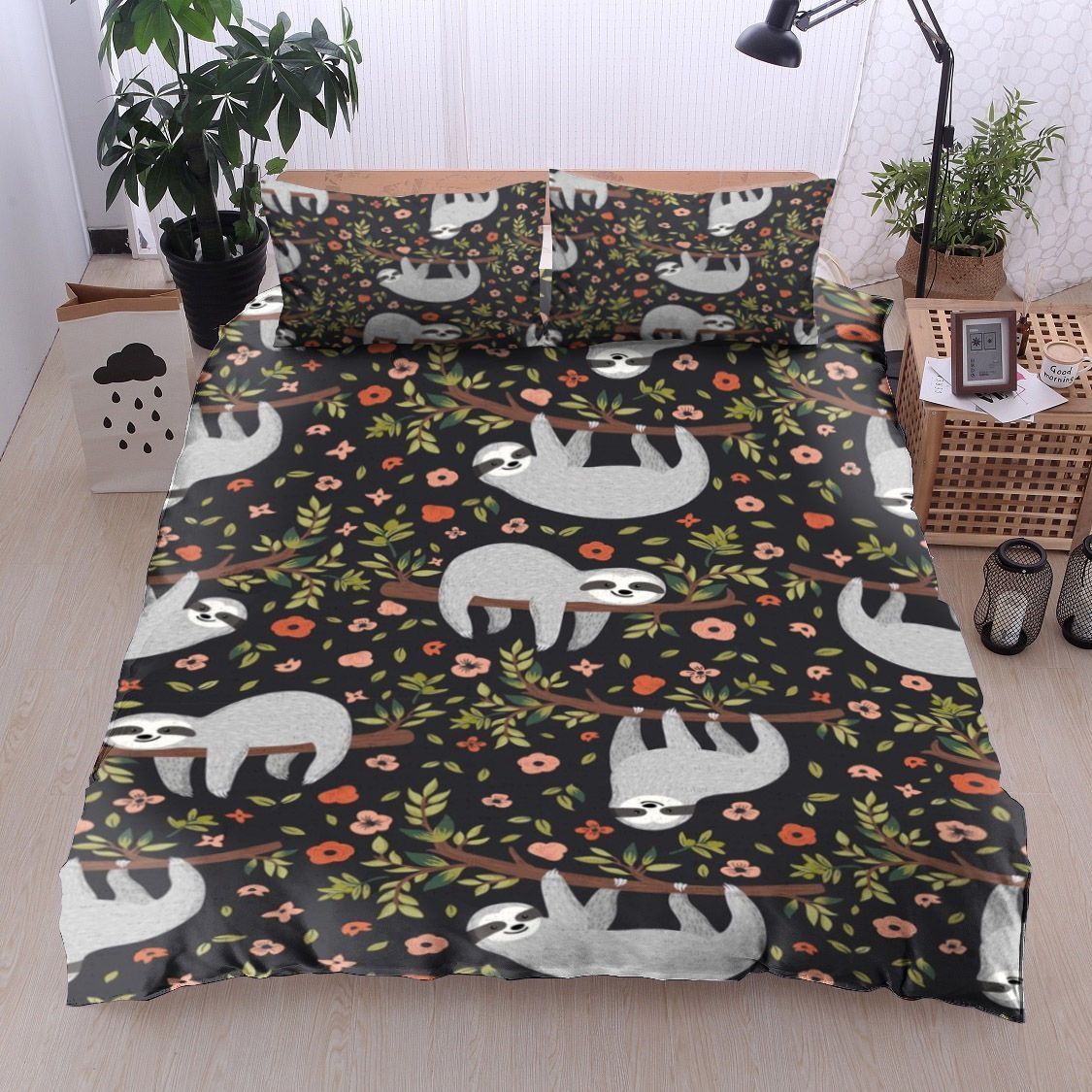 Sloth Bedding Set