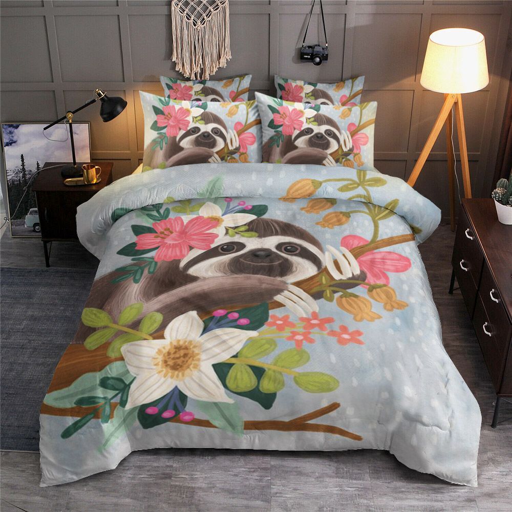 Sloth Bedding Set