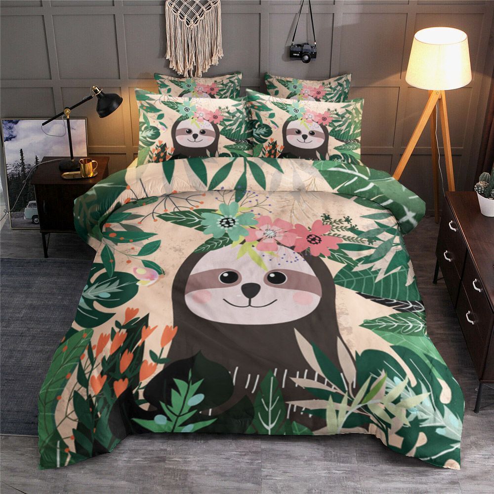 Sloth Bedding Set