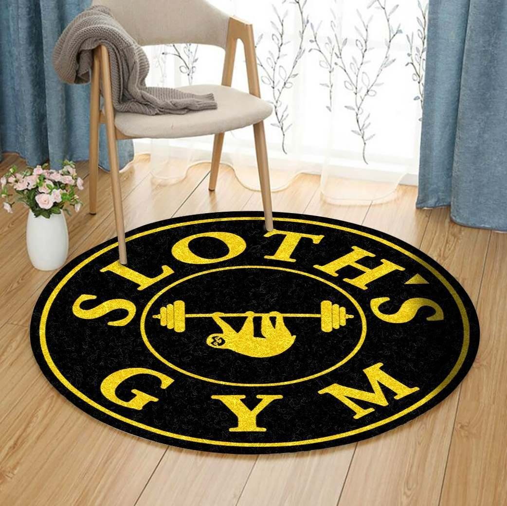 Sloth Round Carpet