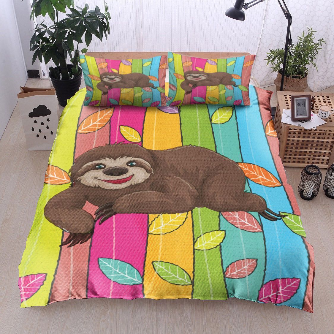 Sloth Bedding Set