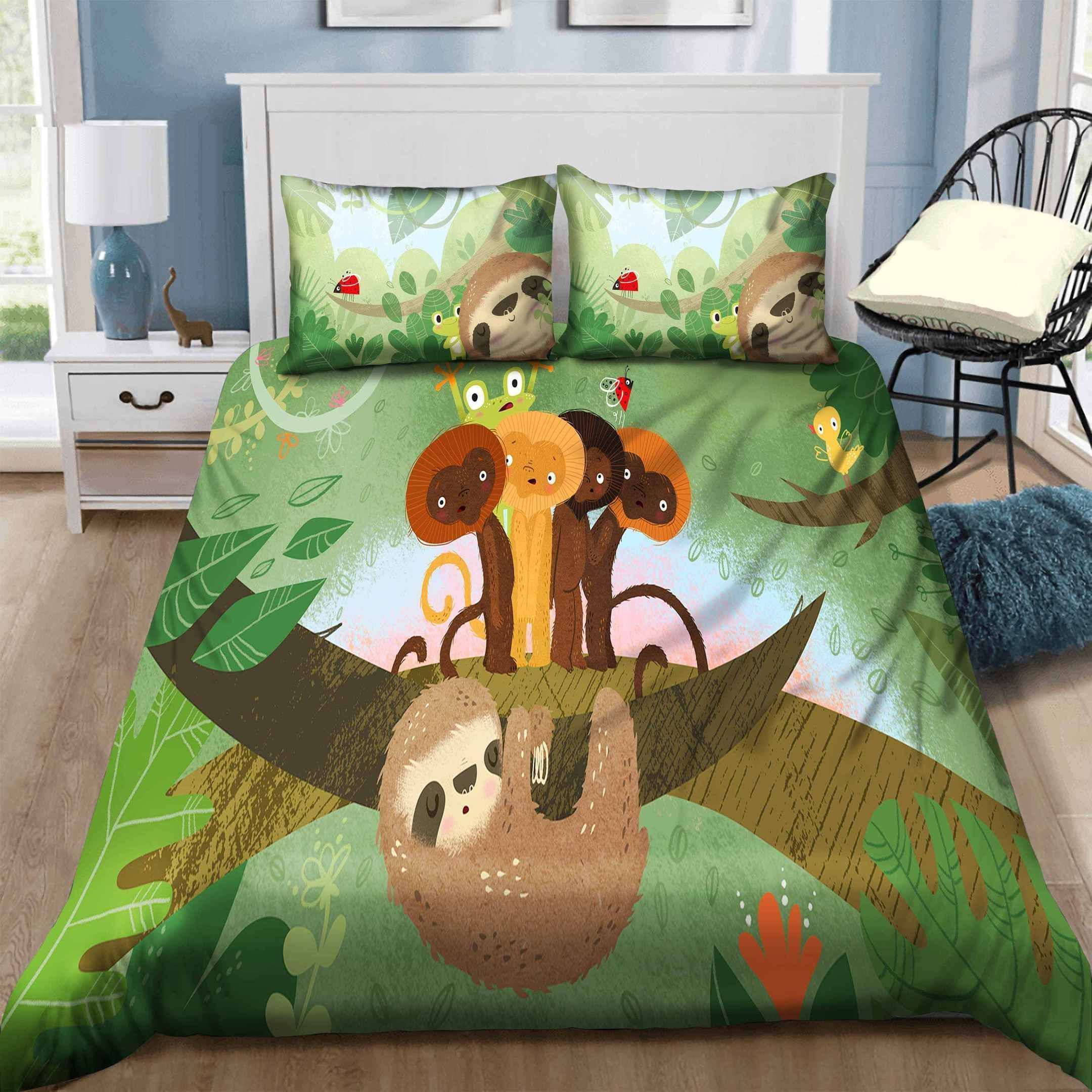 Sloth Bedding Set