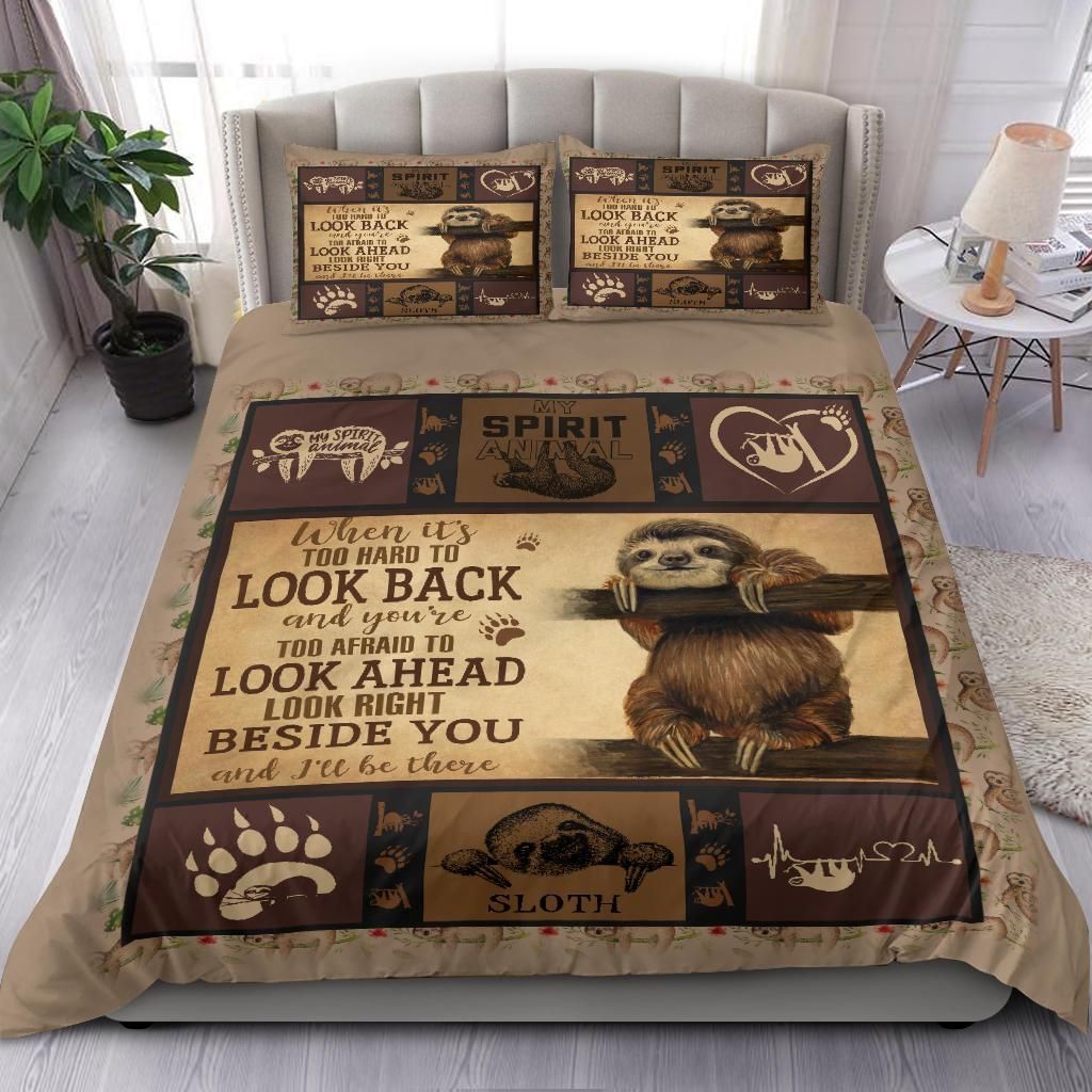 Sloth I’ll Be There Beside You Bedding Set
