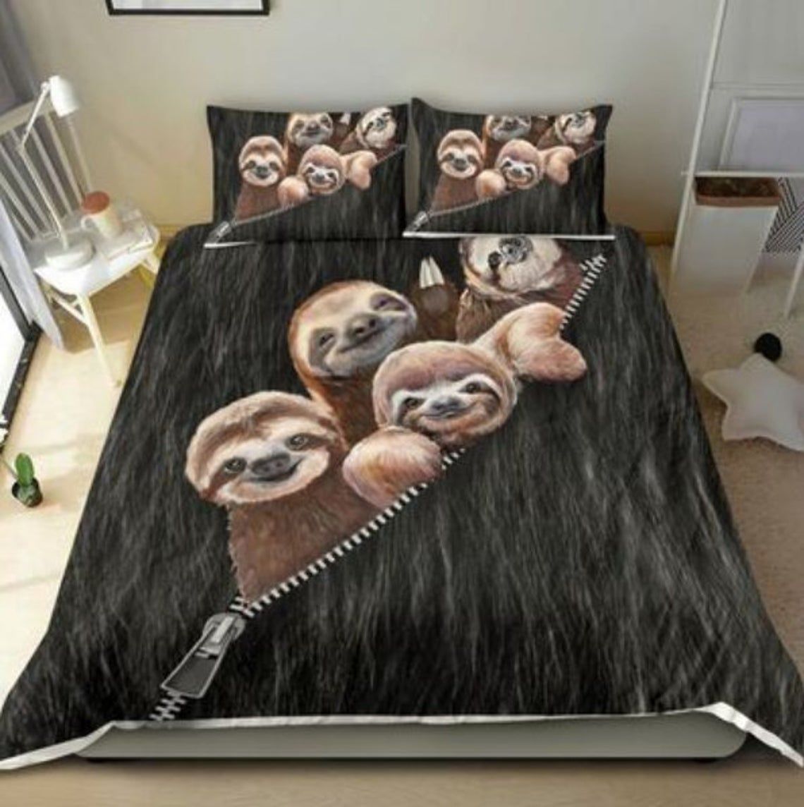 Sloth Bedding Set