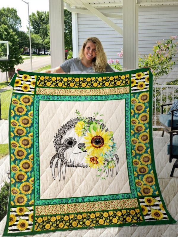 Sloth Last Friday Night Quilt Blanket DHC020120371TD