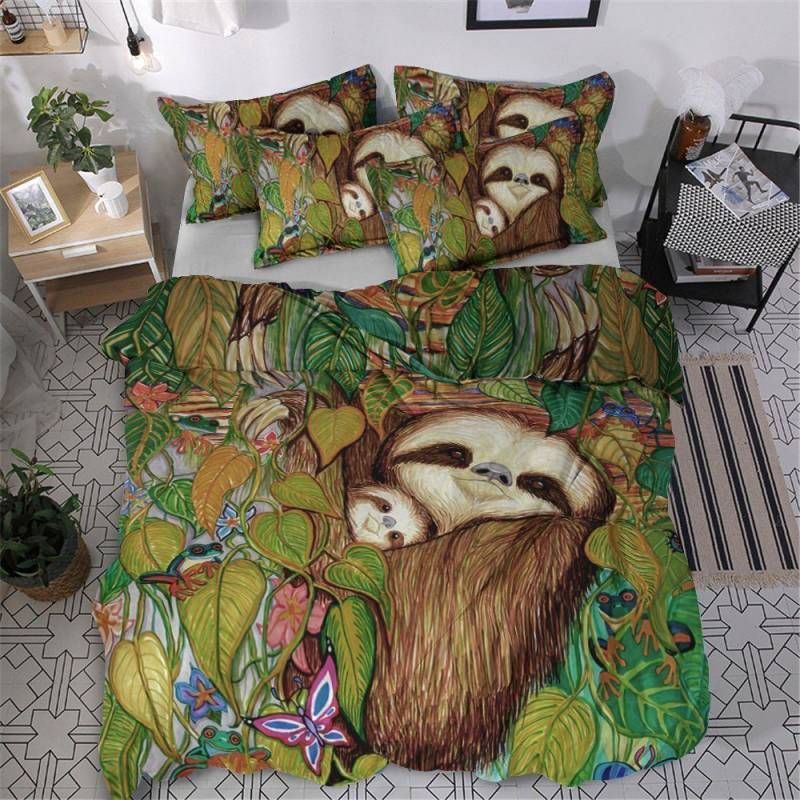 Sloth Bedding Set