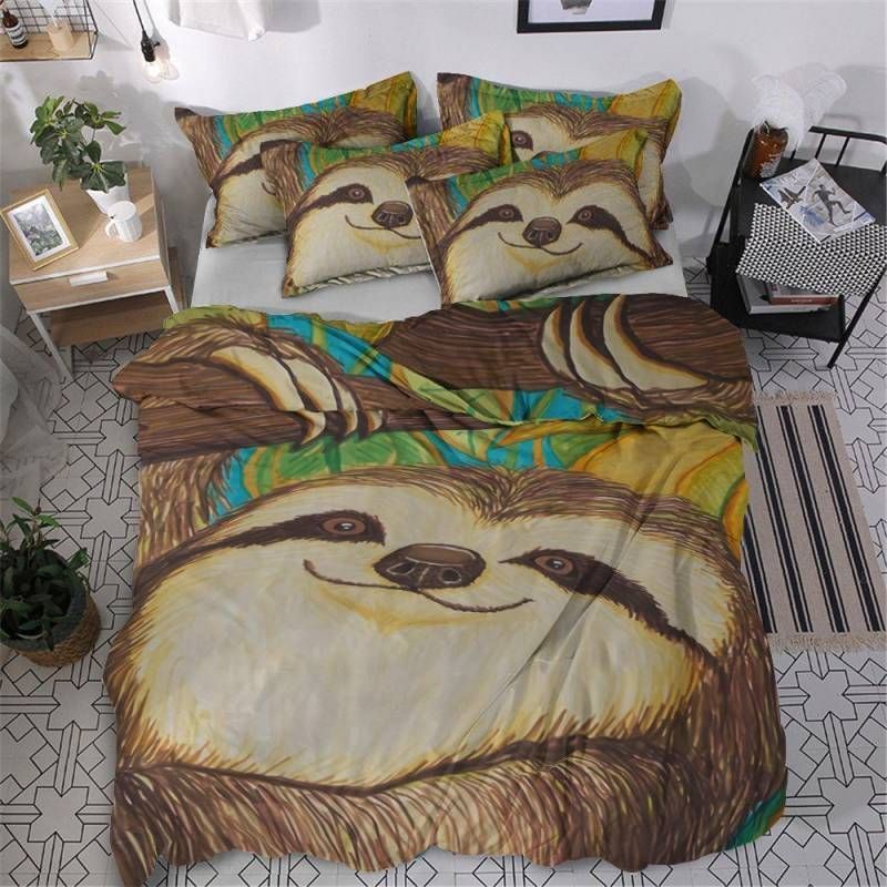 Sloth Bedding Set
