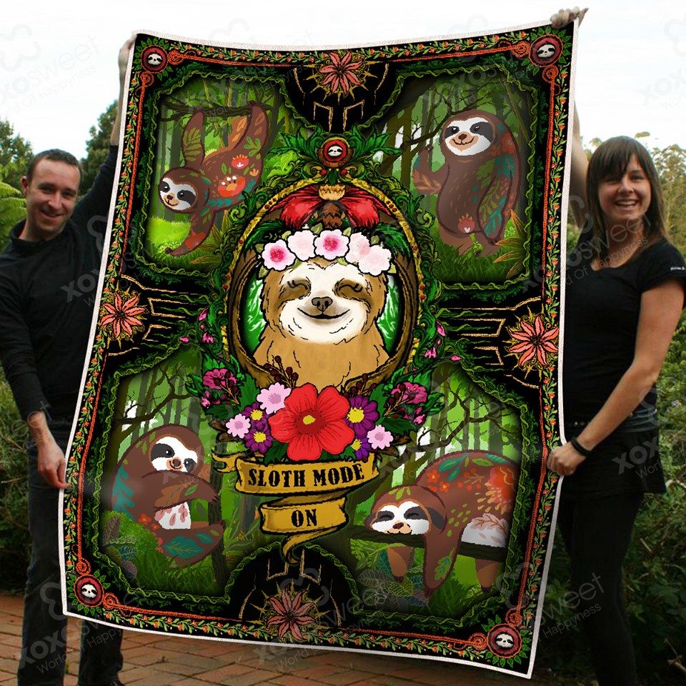 Sloth Mode On Quilt Blanket DHC31121375TD