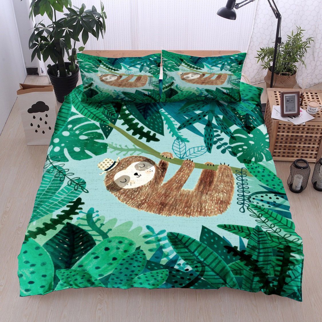 Sloth Bedding Set