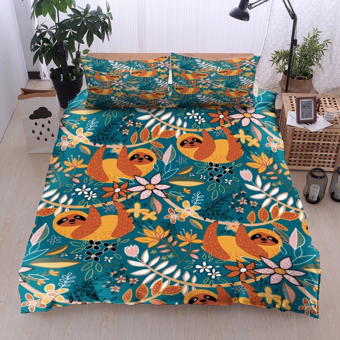 Sloth Bedding Set