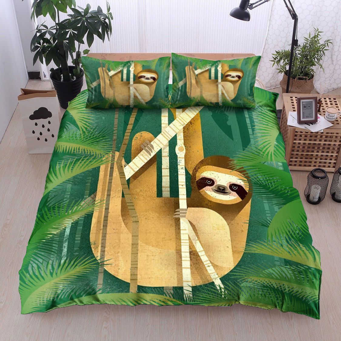 Sloth Bedding Set