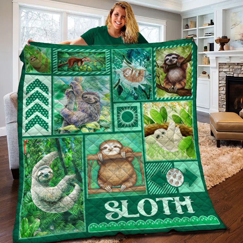 Sloth Quilt Blanket BBB200229SM