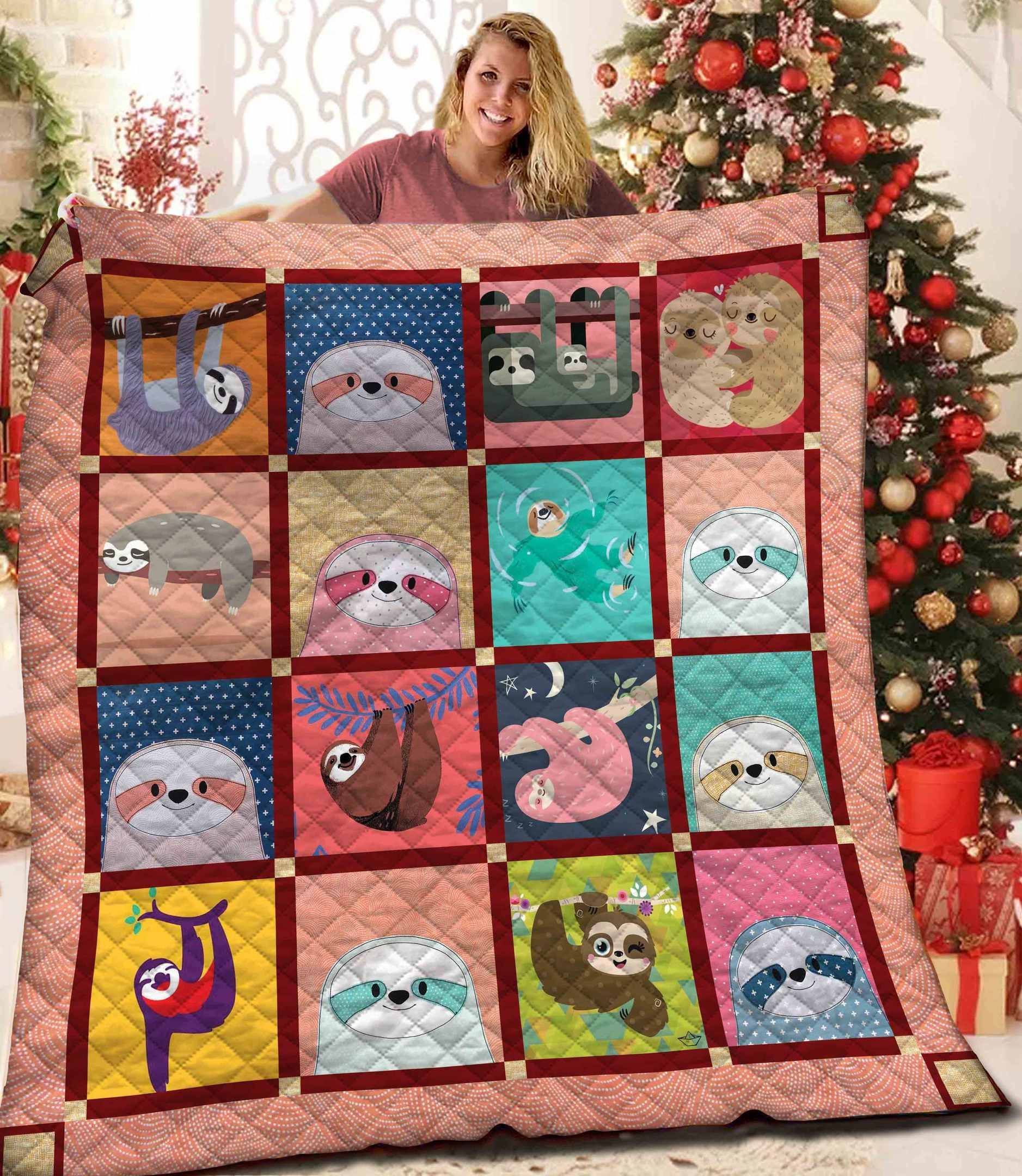 Sloth Quilt Blanket BBB251010MH