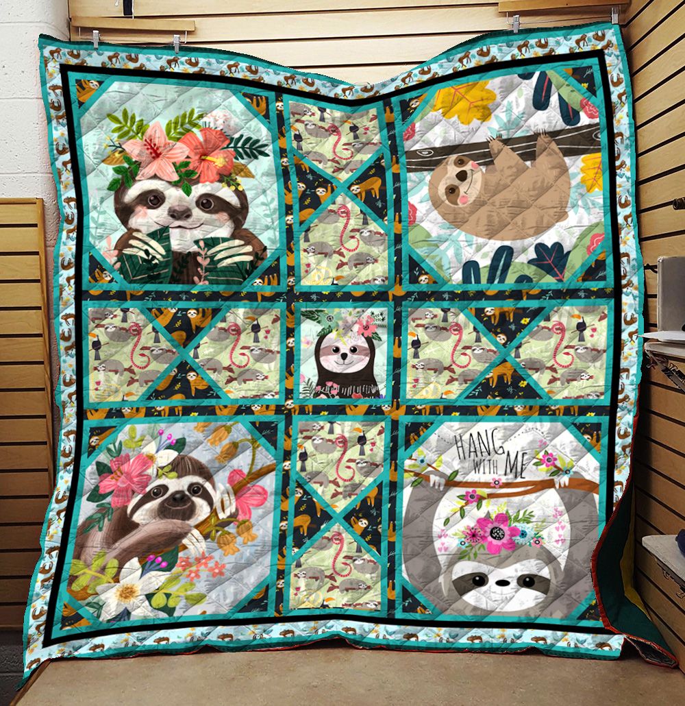 Sloth Quilt Blanket BBB260201HT