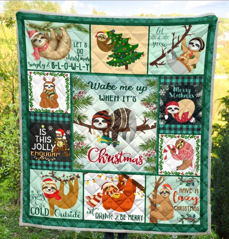 Sloth Quilt Blanket DHC13121420VT