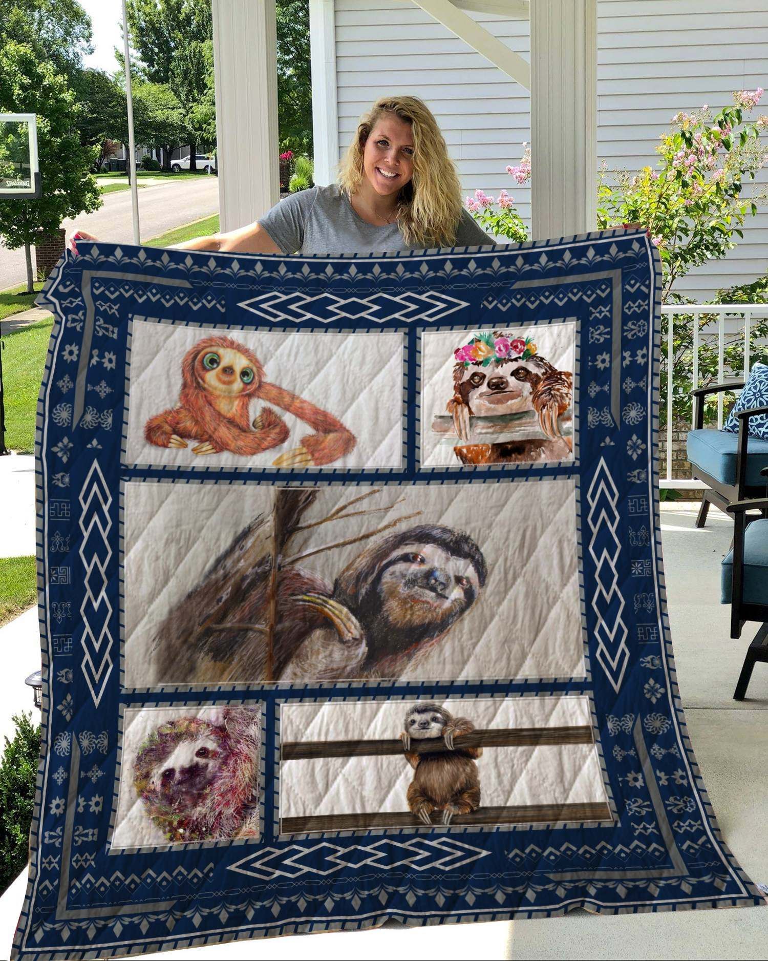 Sloth Quilt Blanket DHC2911120VT
