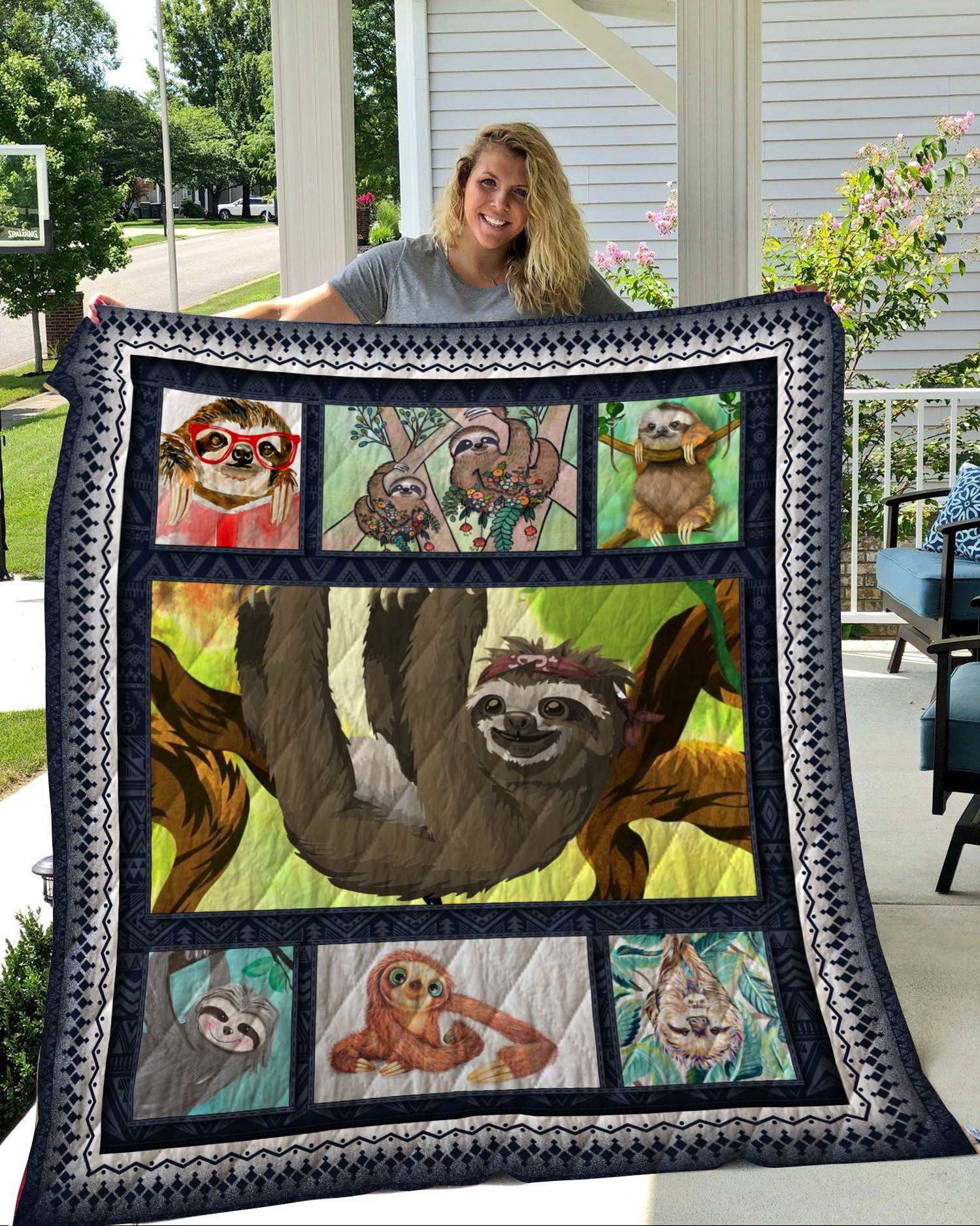 Sloth Quilt Blanket DHC2911121VT