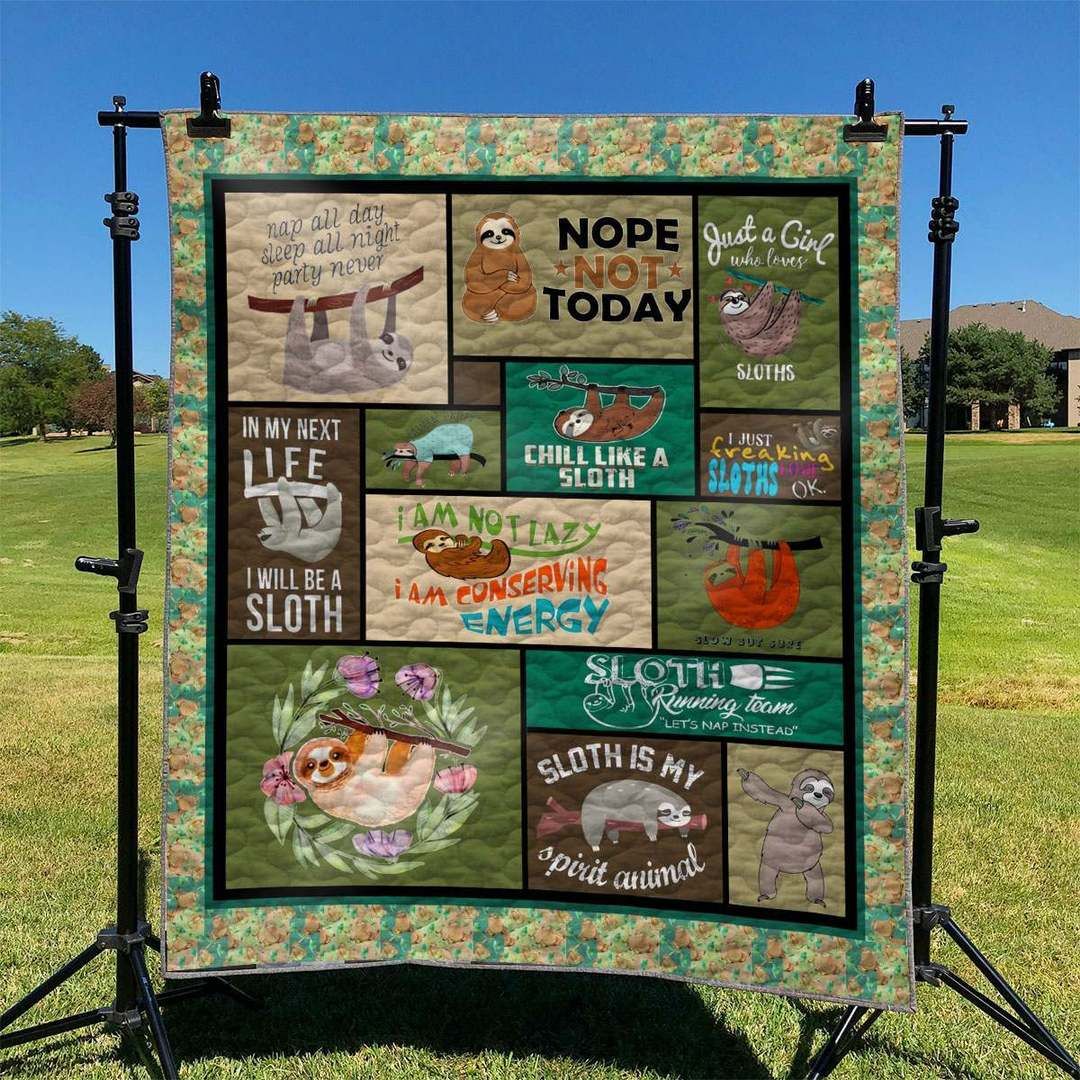 Sloth TD2809816 Quilt Blanket