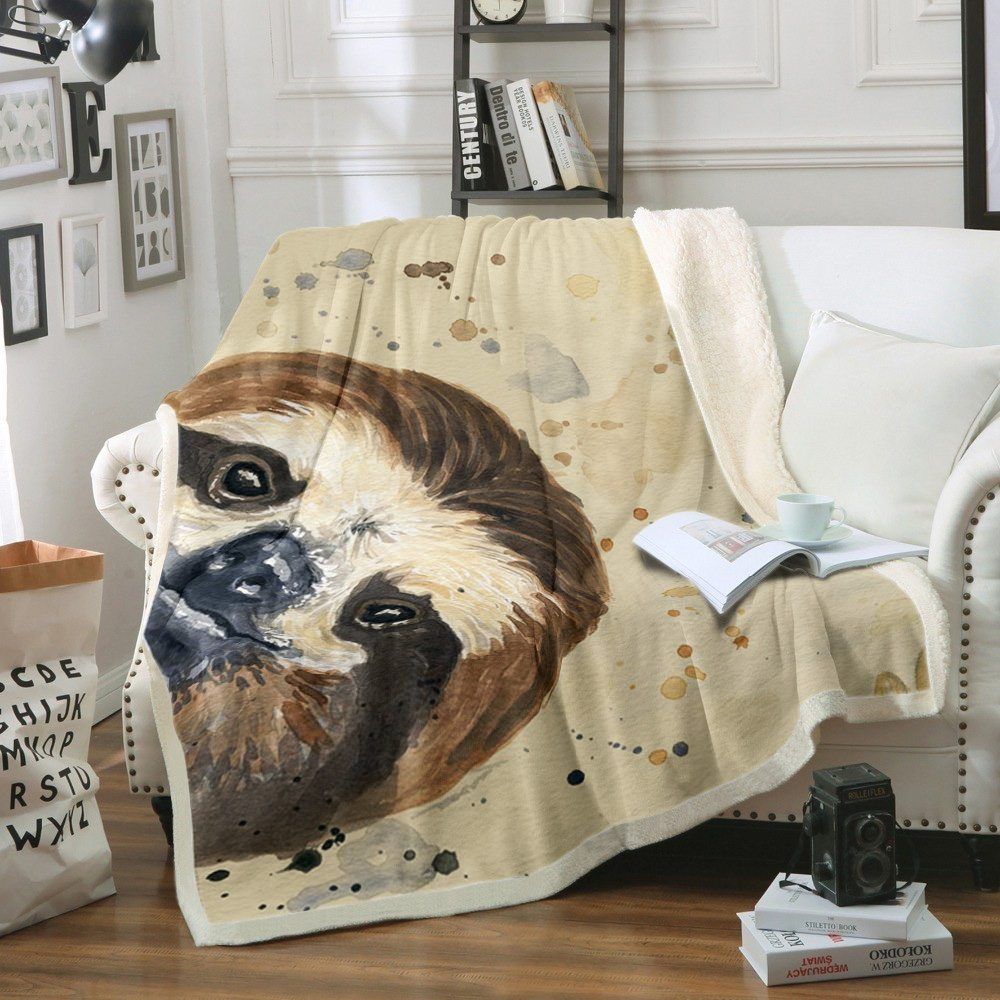 Sloth Sherpa Fleece