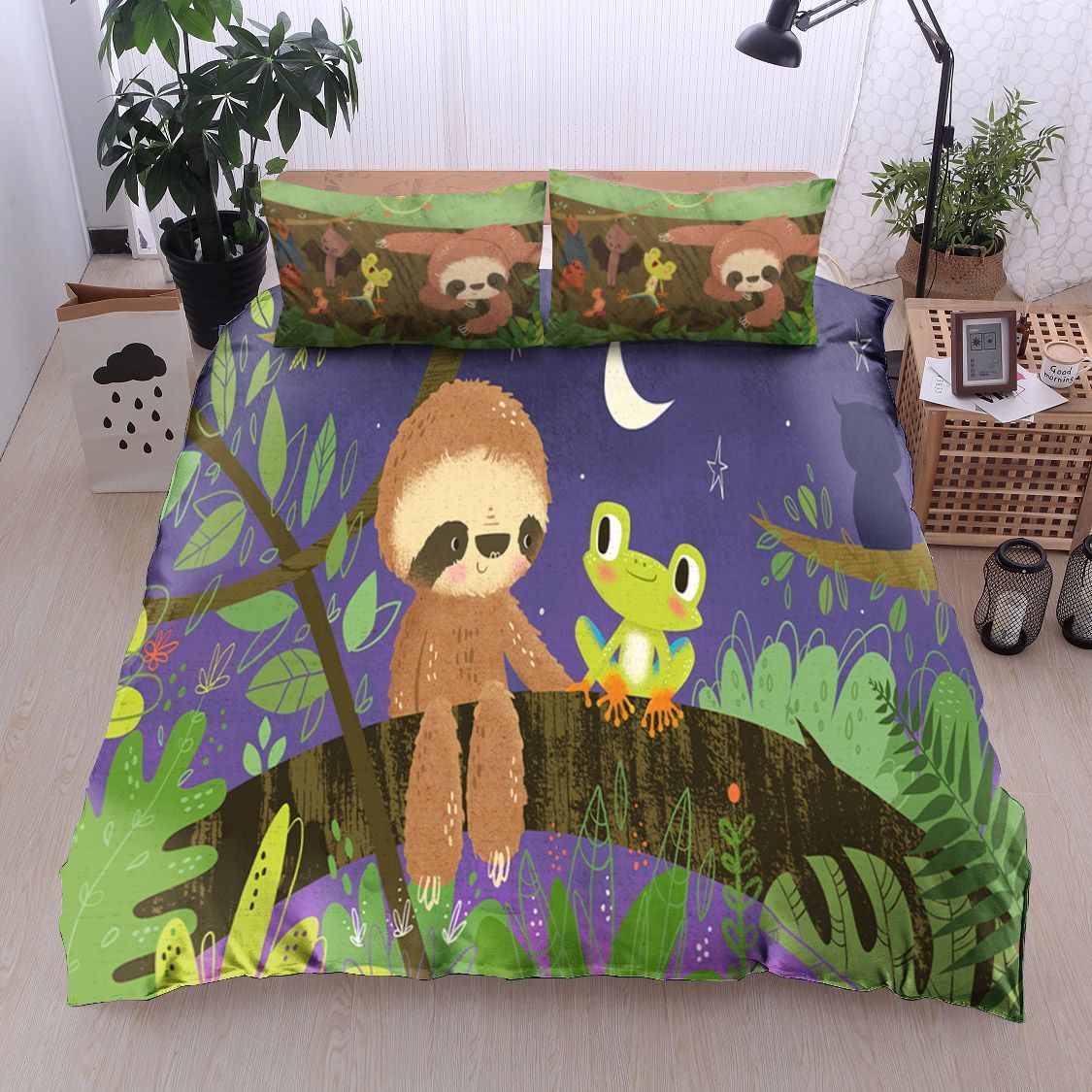 Sloth Bedding Set
