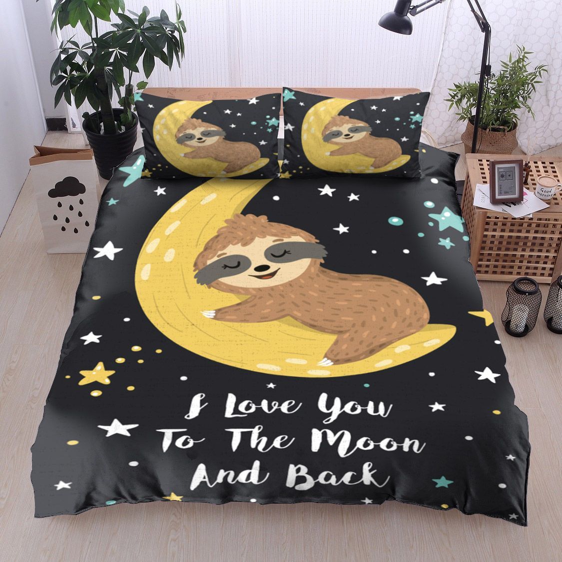 Sloth Bedding Set