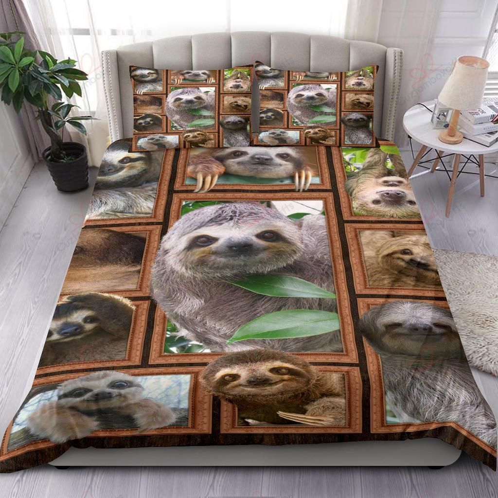 Sloths Bedding Set