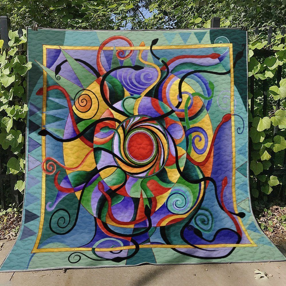 Snake HM150716 Quilt Blanket