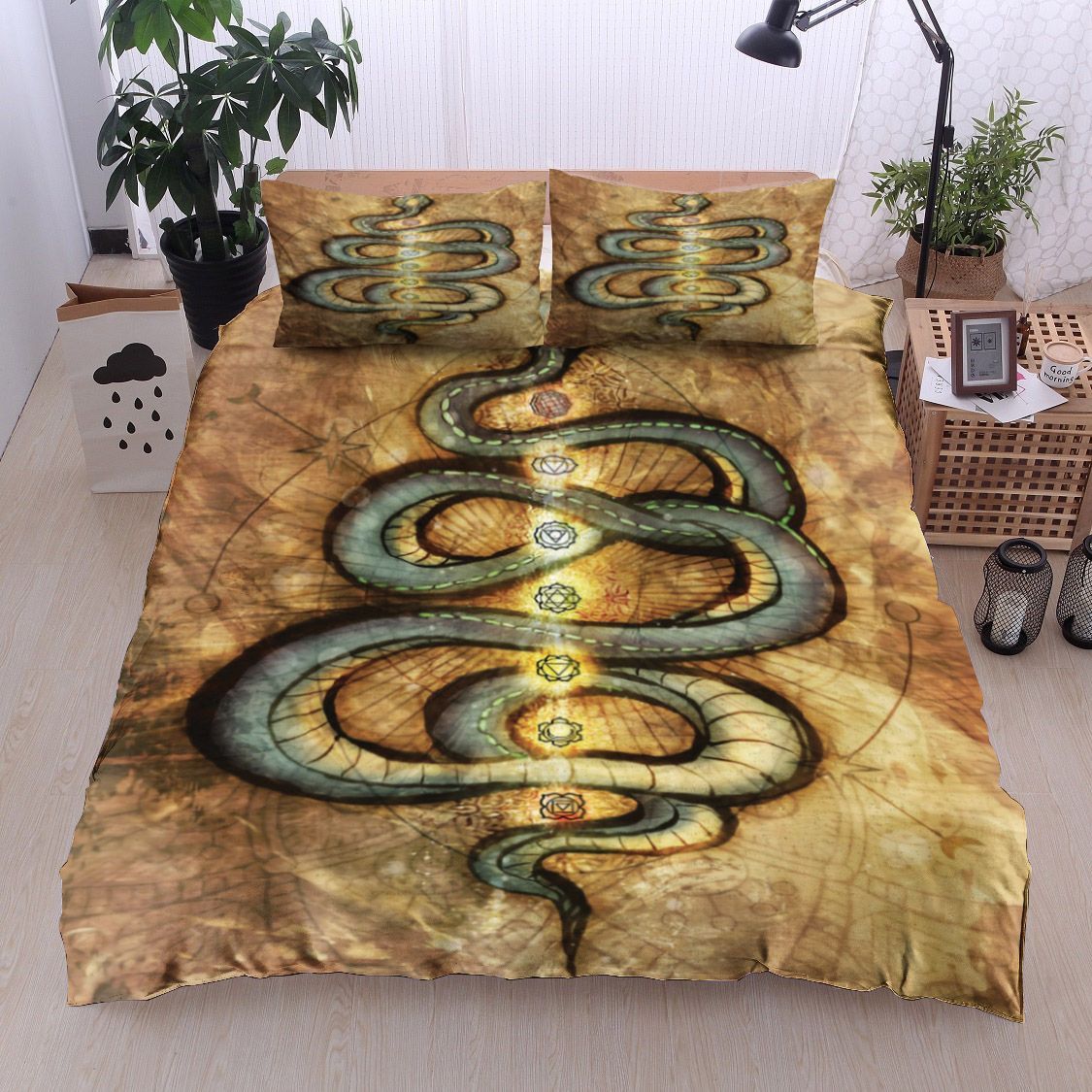 Snake Kundalini Bedding Set