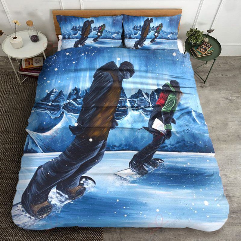 Snowboard Bedding Set