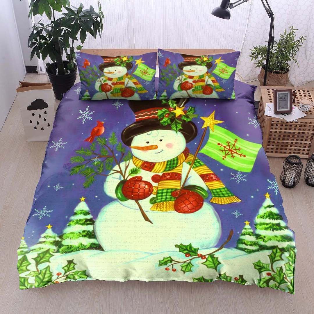 Snowman Bedding Set