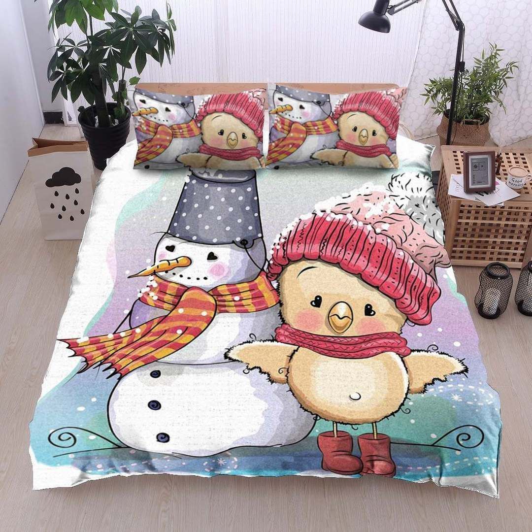 Snowman Bedding Set