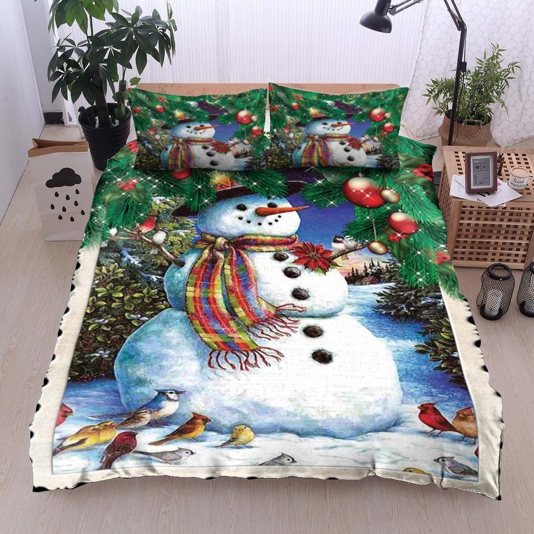 Snowman Bedding Set