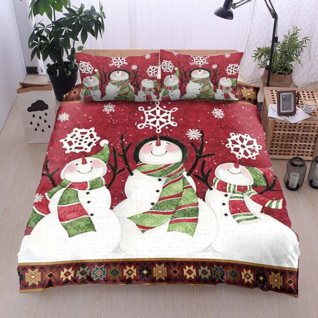 Snowman Bedding Set