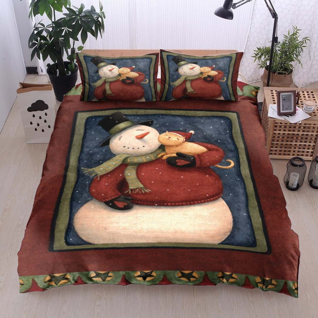 Snowman Bedding Set