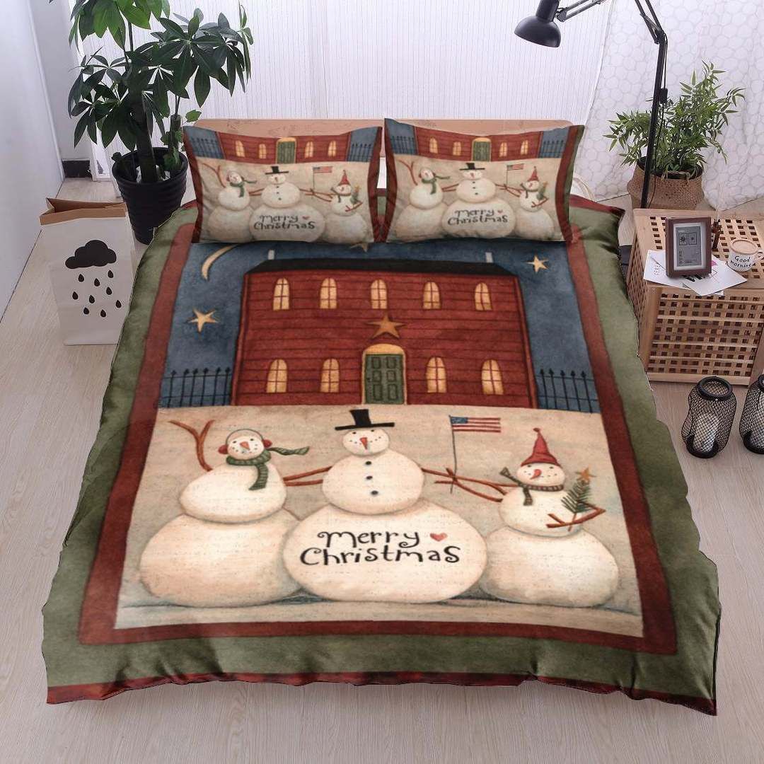 Snowman Bedding Set