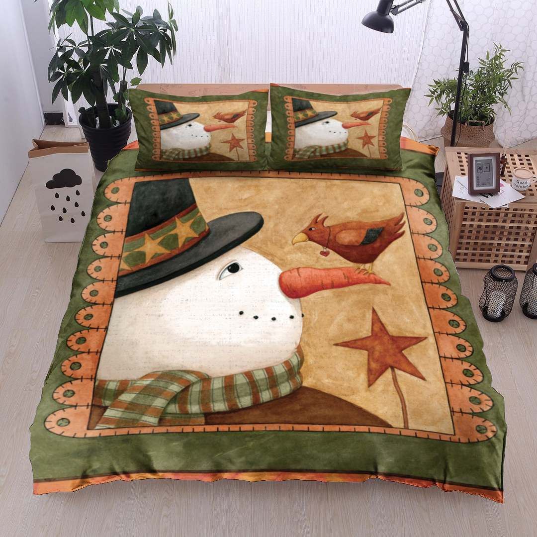 Snowman Bedding Set