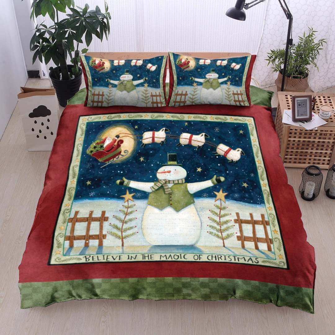 Snowman Bedding Set