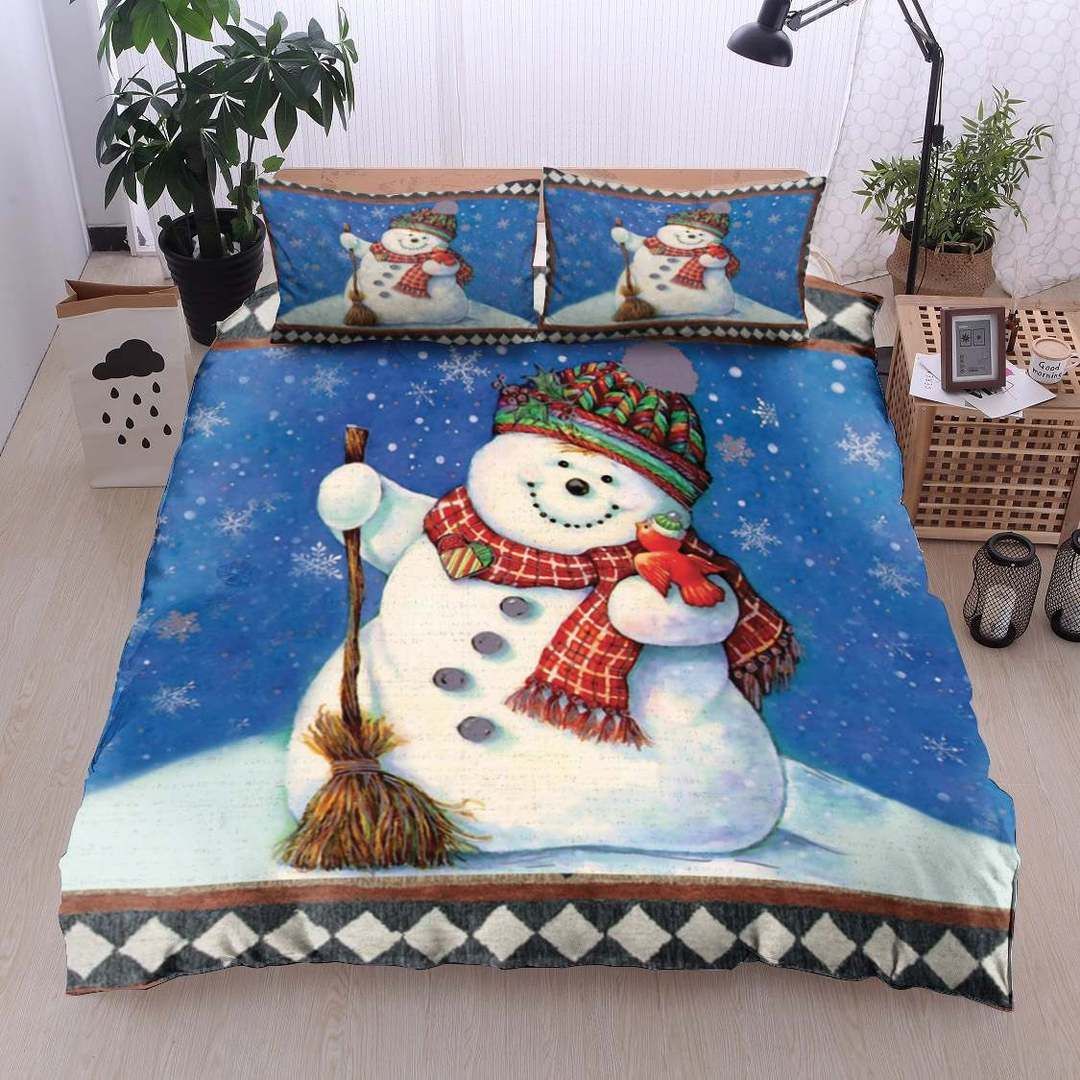 Snowman Bedding Set