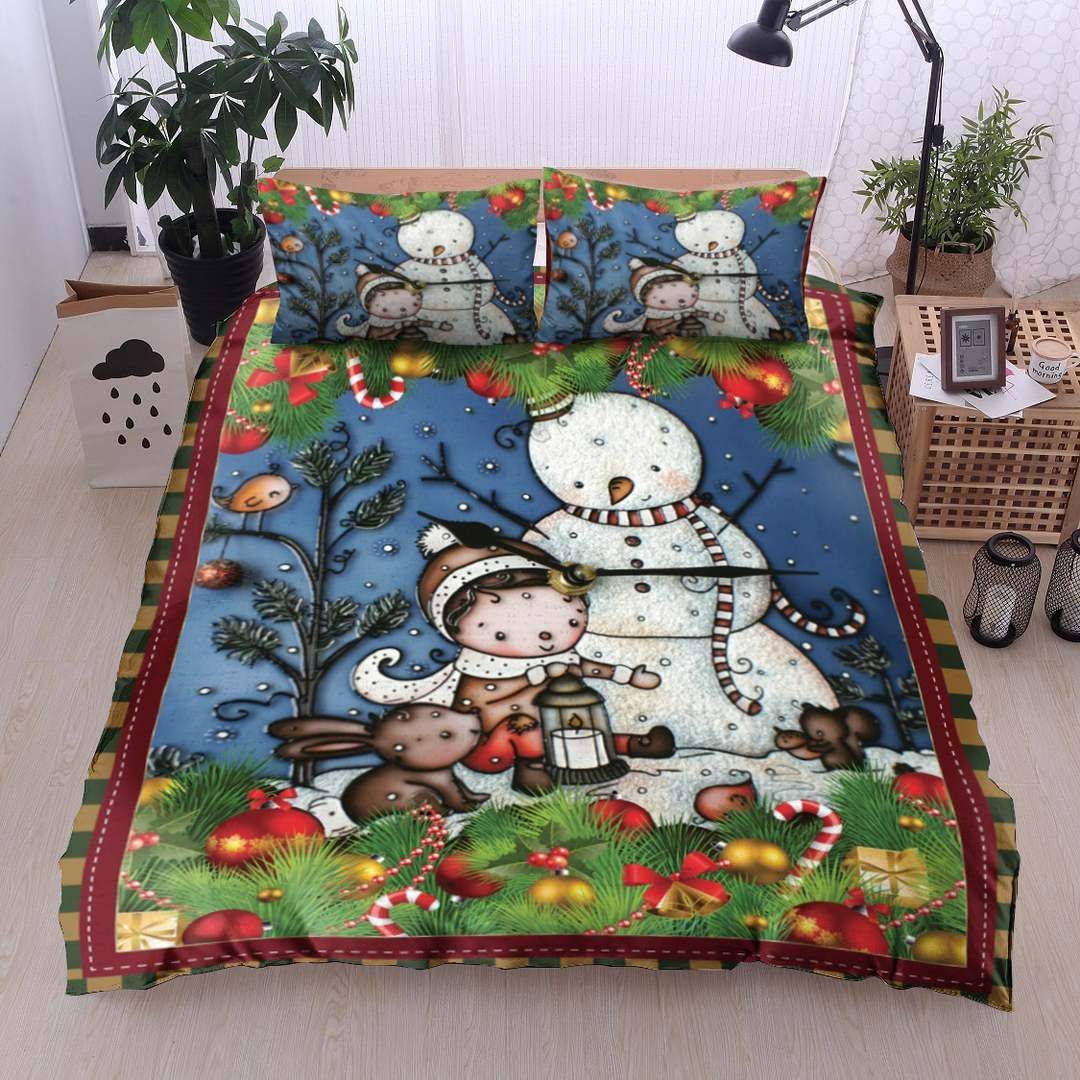 Snowman Bedding Set