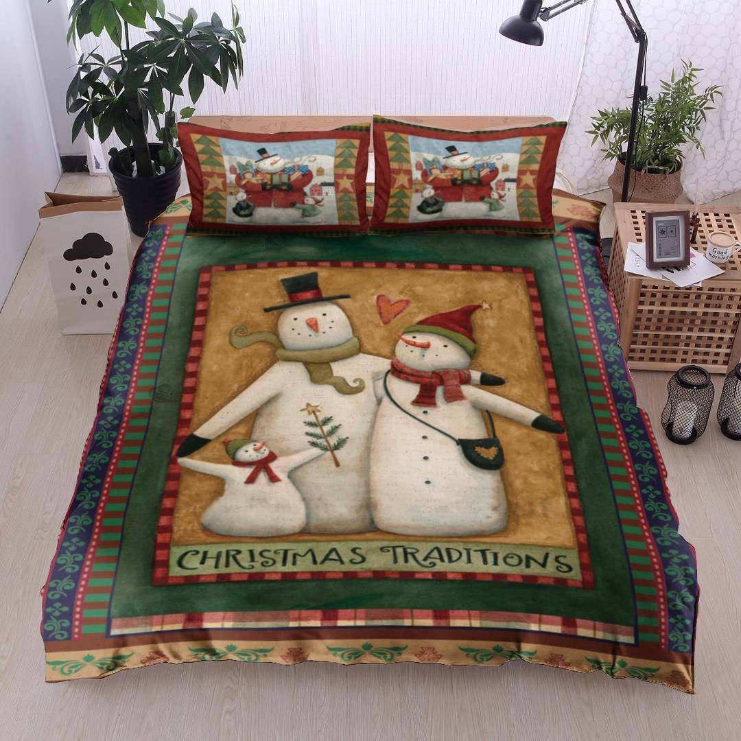 Snowman Bedding Set