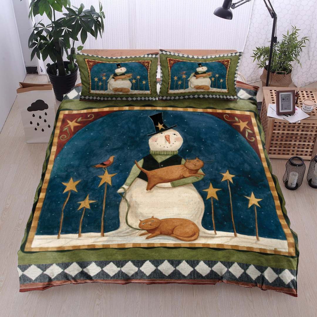 Snowman Bedding Set