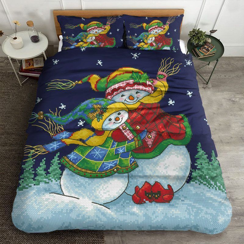 Snowman Bedding Set