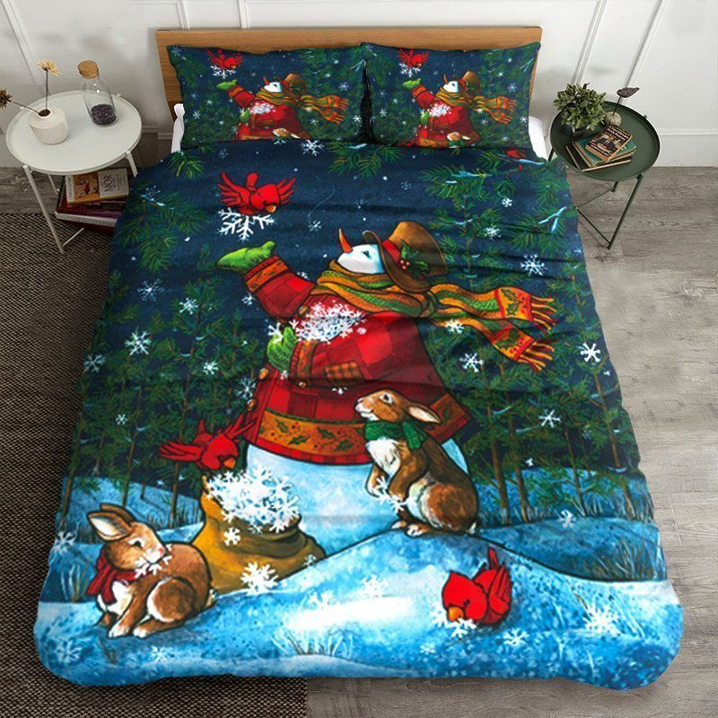 Snowman Bedding Set