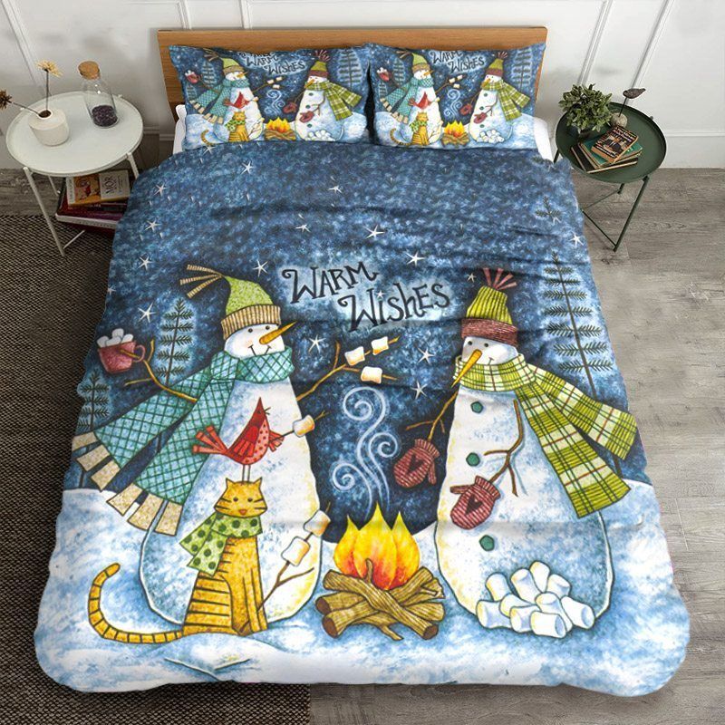 Snowman Bedding Set