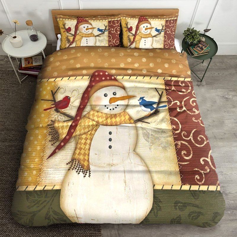 Snowman Bedding Set