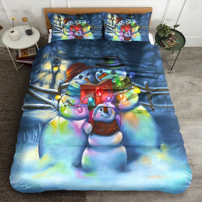 Snowman Bedding Set