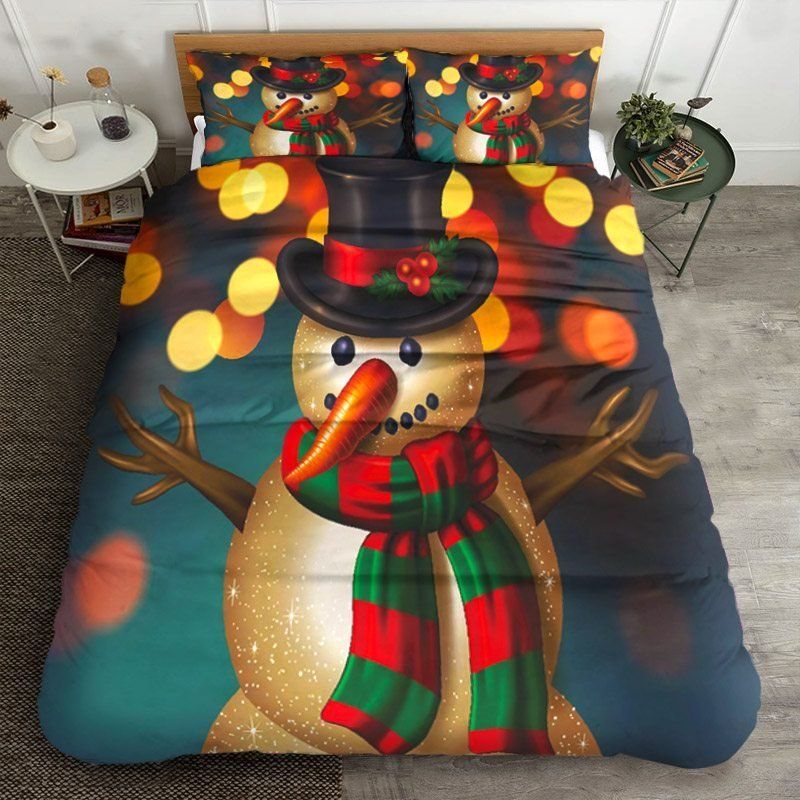 Snowman Bedding Set